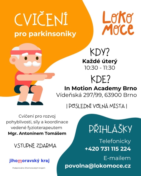 Brno - Cvičení pro Parkinsoniky 